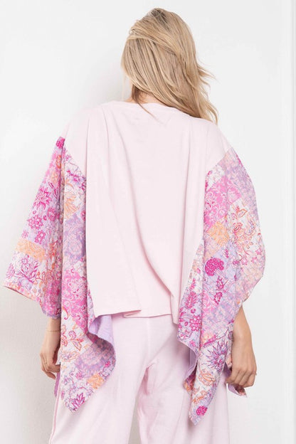 Dolly Poncho Sleeve Top