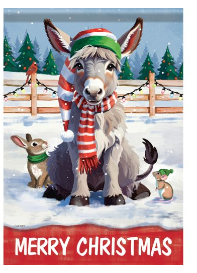 "Donkey & Friends Durasoft™ Flag