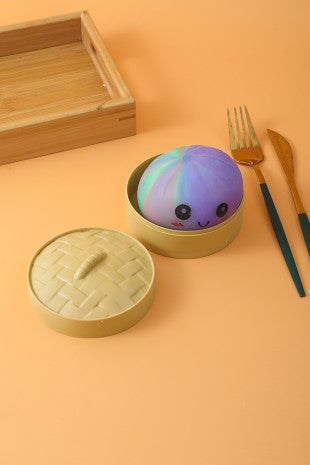 Tie Dye Dumpling Bun Stress Relief Squishy