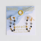 Howard's - Waterproof Earrings Gemstone Beaded Drop Narelle Gold