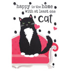 Magnolia - Flag Cat Happy Is The Home 13x18