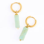 Howard's - Hoop Earrings Gemstone Bar Waterproof Jewelry Narelle
