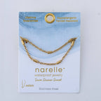 Howard's - Narelle Waterproof Gold Plated Dainty Bar Anklet