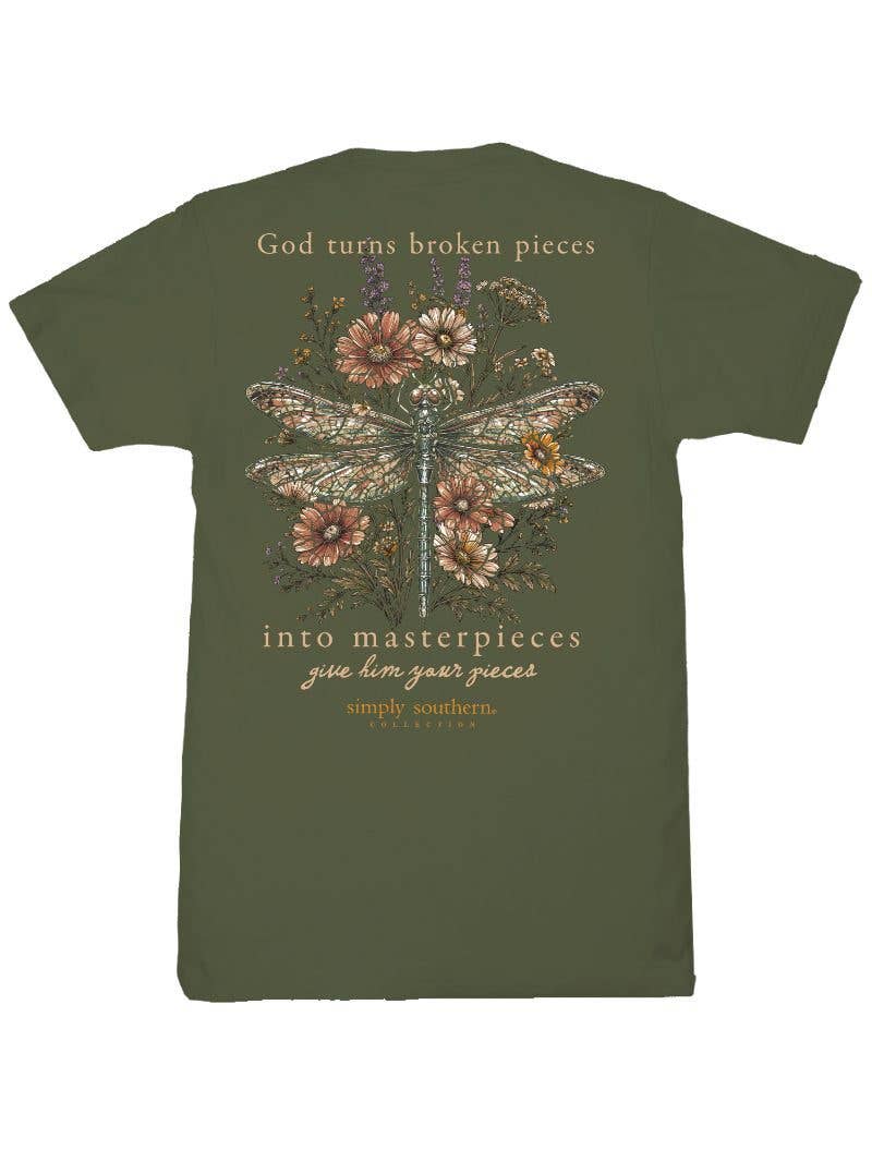 Simply Southern God Turns Broken Pieces and Turns them into Masterpieces