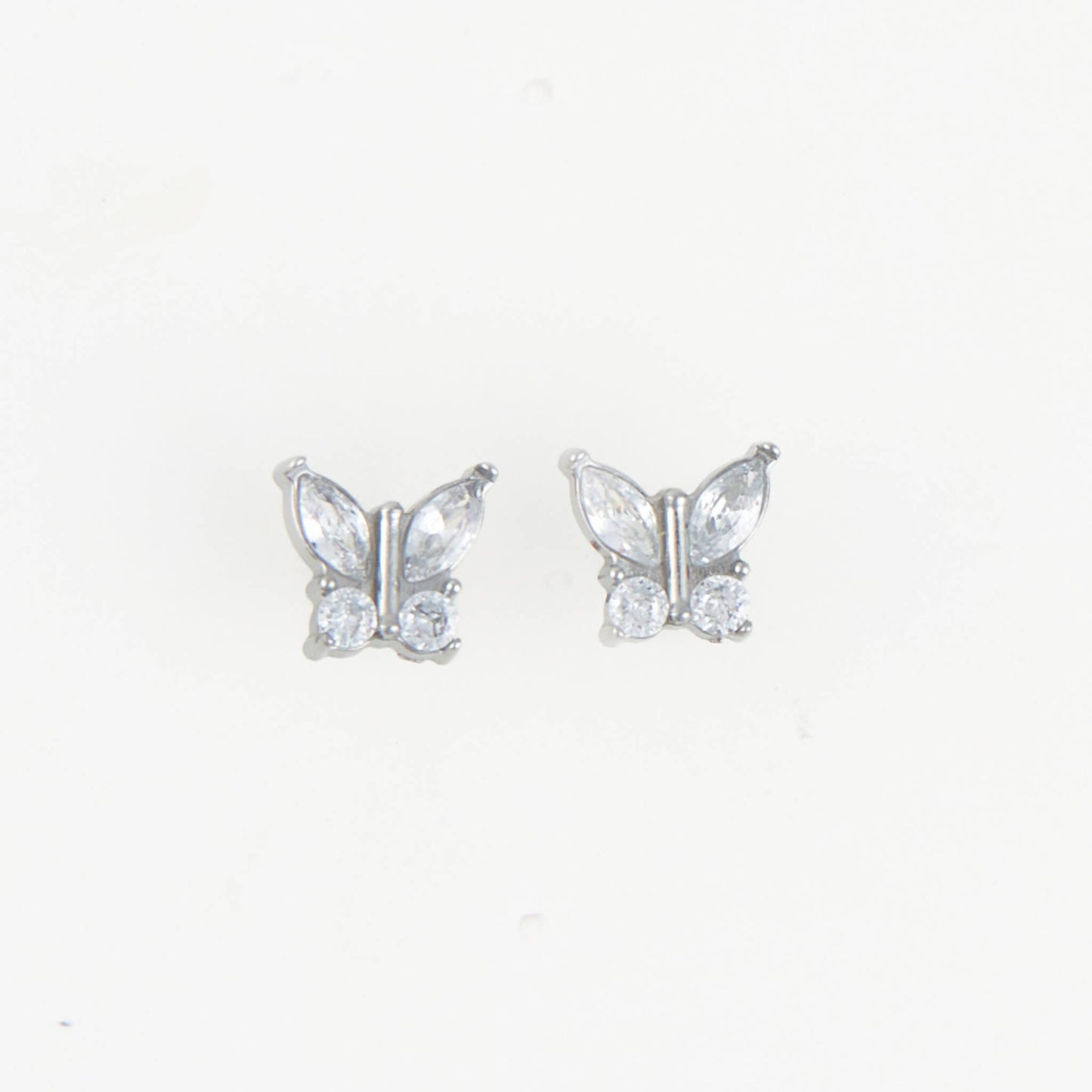 Howard's - Waterproof Earrings Narelle Cubic Zirconia Butterfly Stud