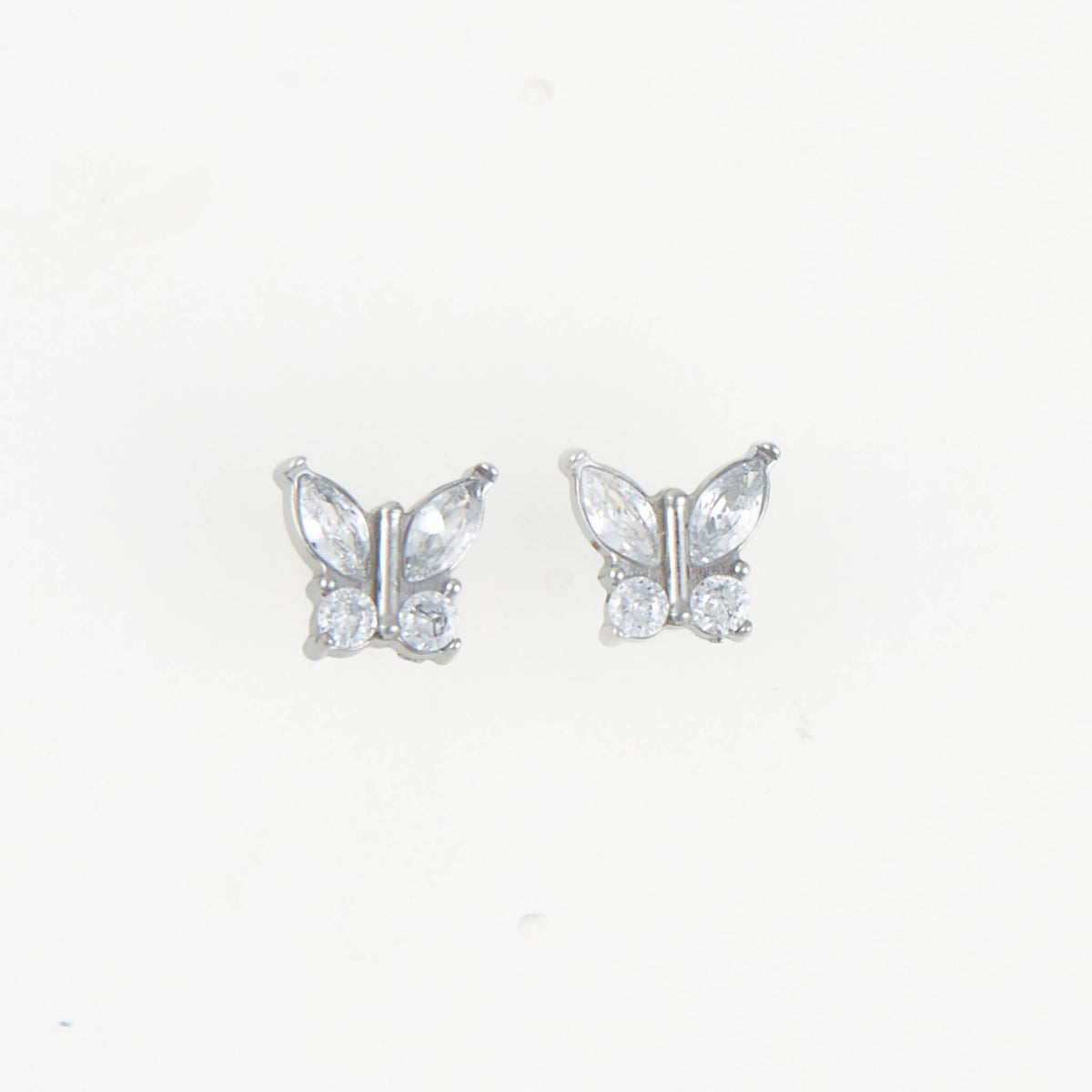 Howard's - Waterproof Earrings Narelle Cubic Zirconia Butterfly Stud