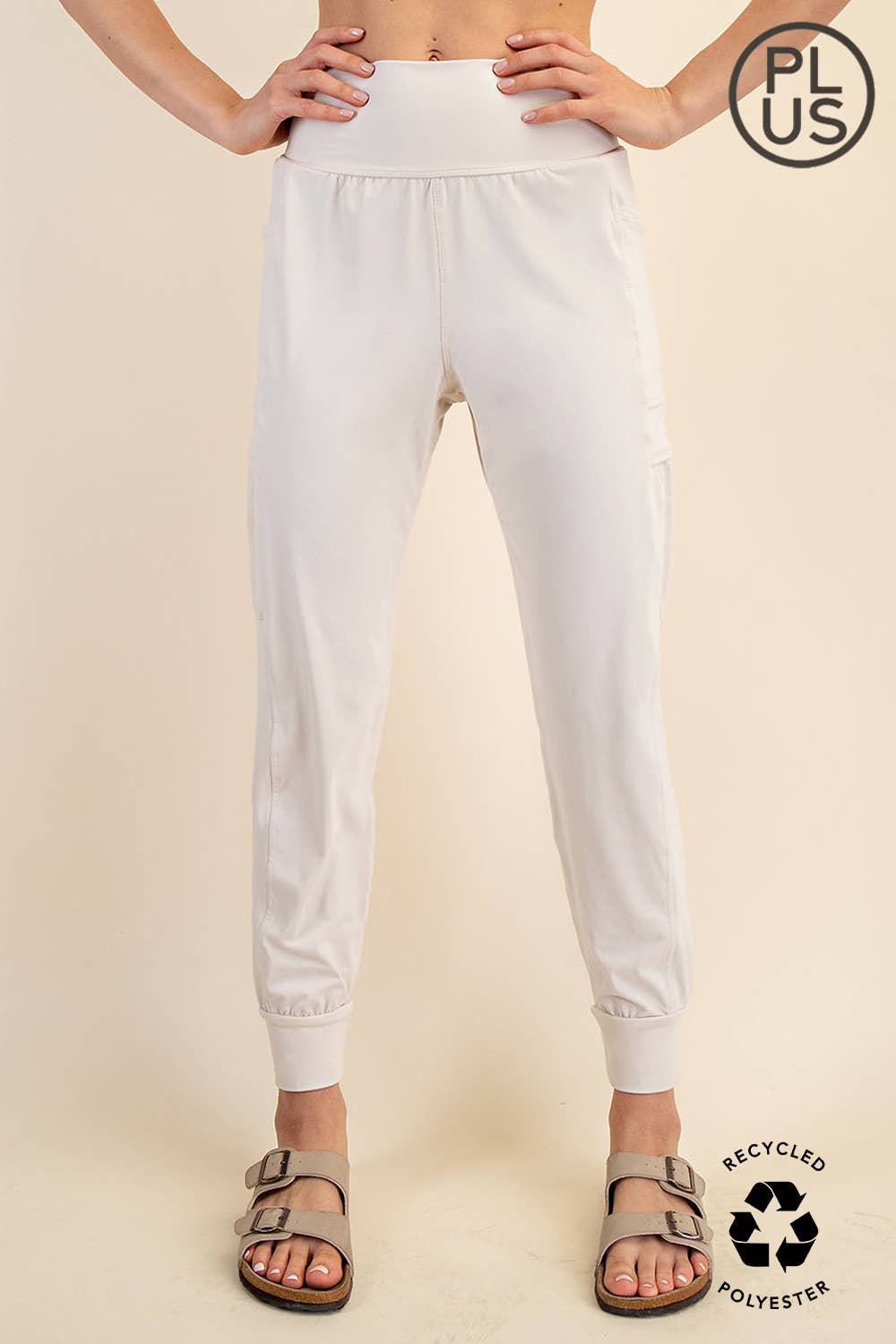 Rae Mode - PLUS SIZE BUTTER JOGGER WITH SIDE POCKETS