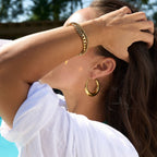 Howard's - Narelle Waterproof Round Hoop Earrings