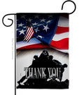 Two Group Flag Co - Thank You Armed Forces Military Marine Corps Decor Flag