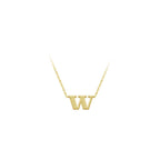 Maya J - Lower Case Mini Initial Necklaces
