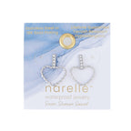 Howard's - Waterproof Earrings Narelle Heart Outline Bar Studs