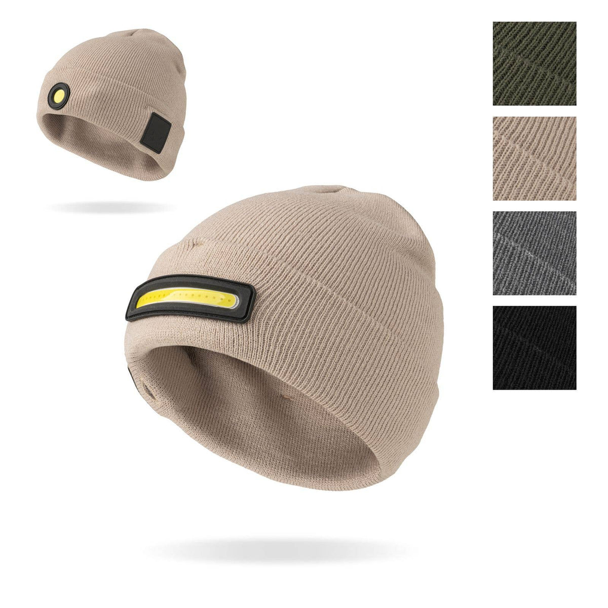 DM Merchandising - Night Scope Night Watch Rechargeable LED Beanie Assortment