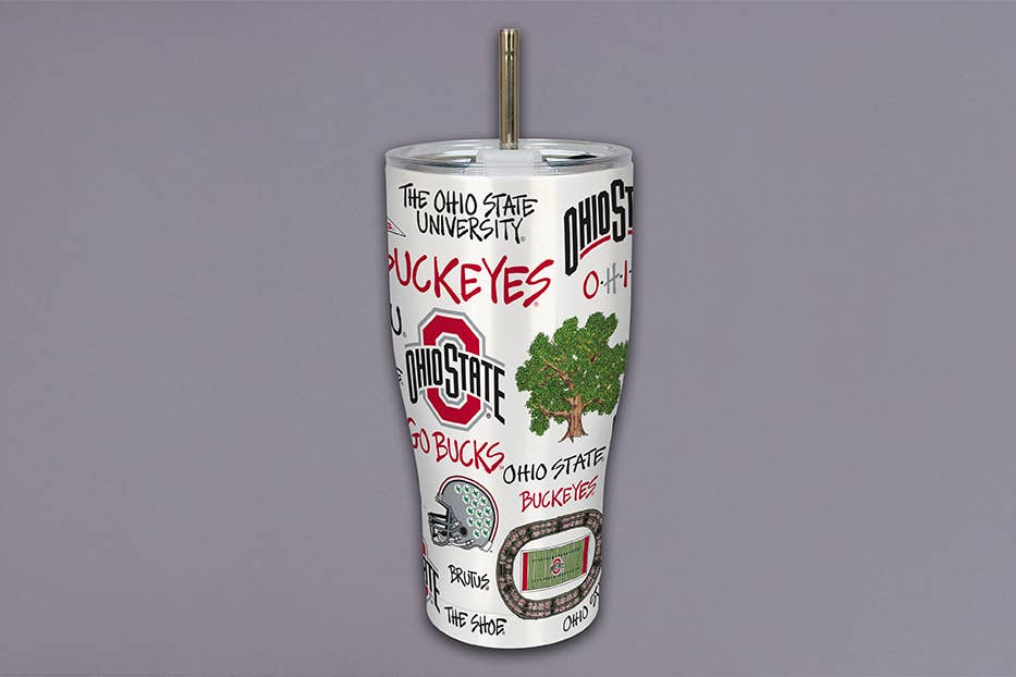 MAGNOLIA LANE - OSU Icon Metal Tumbler
