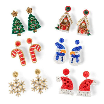 DM Merchandising - Soul Stacks Holiday Spirit Beaded Earrings