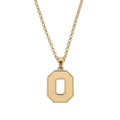 Canvas Style - Ohio State Buckeyes 24K Gold Plated Pendant Necklace