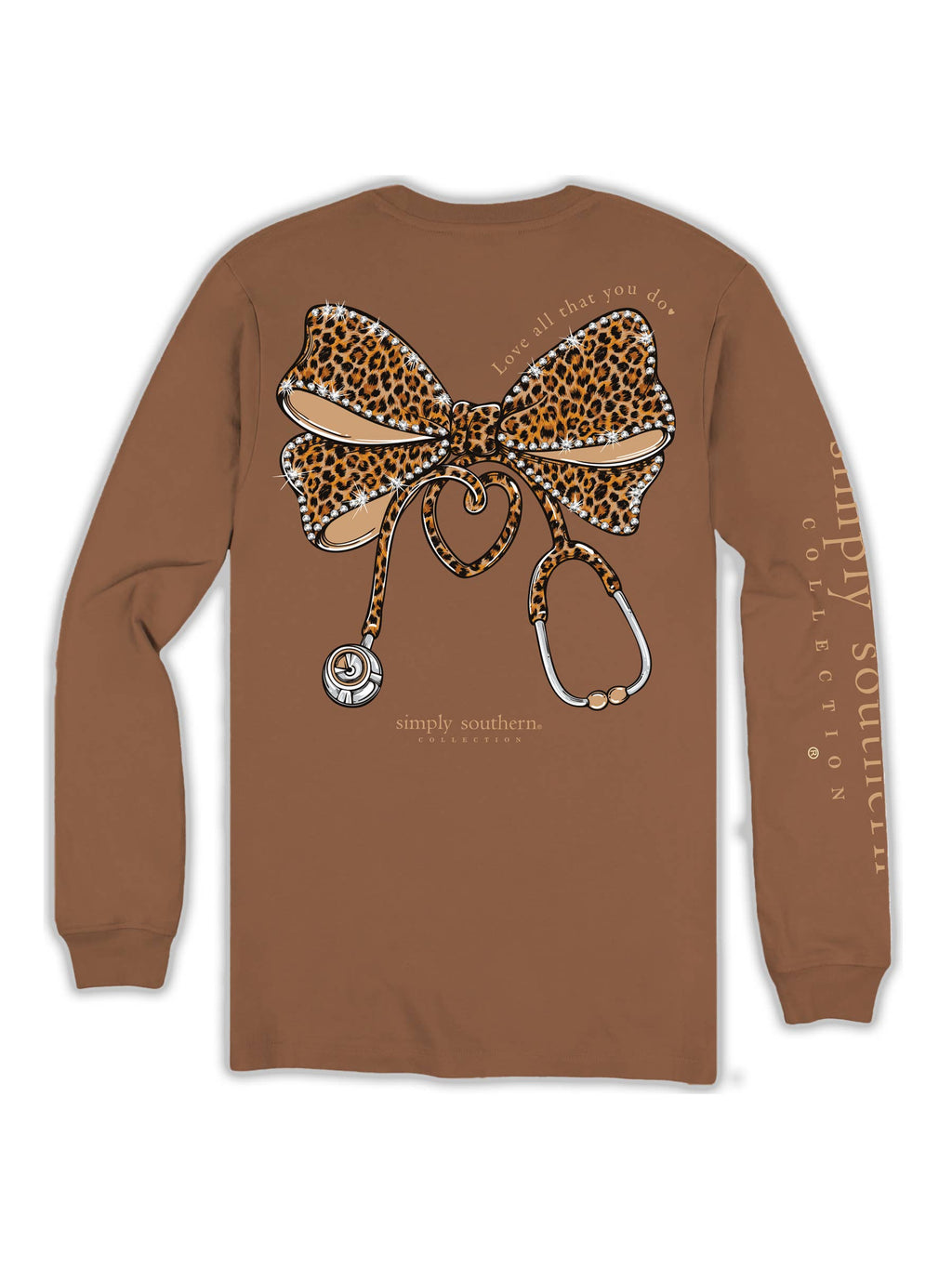 simply southern -NURSE Long Sleeve T-Shirt