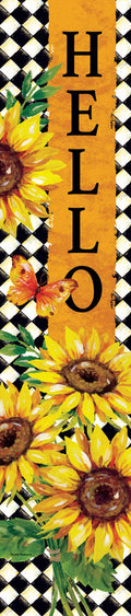 Custom Decor - Yard Expression-Sunflower Harlequin