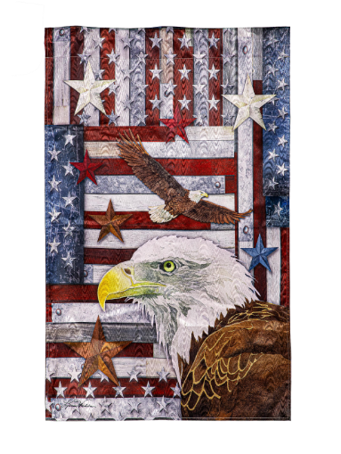 Eagle Moire Flag