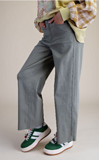 Soft Stretch High Waisted Twill Pants