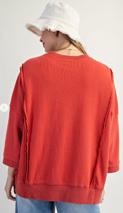 Easel Bow Patch Shirt