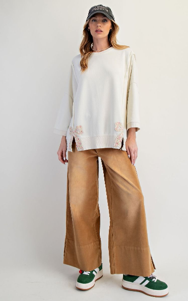 Easel Bow Patch Shirt