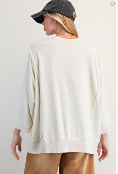 Easel Bow Patch Shirt