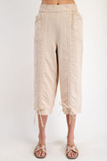 Easel Stone Washed Twill Cargo Pants