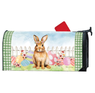 Easter Bunny Mailbox Cover