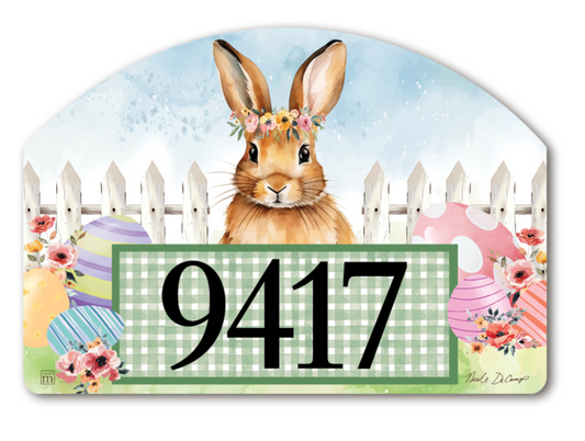 Nicole DeCamp Easter Bunny Yard DeSign 14" x 10"