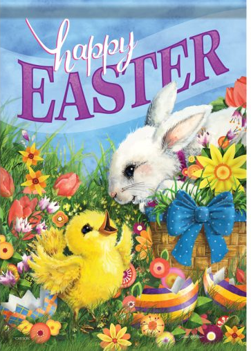 Easter Friends Flag