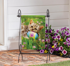 Easter Kitten Suede Flag