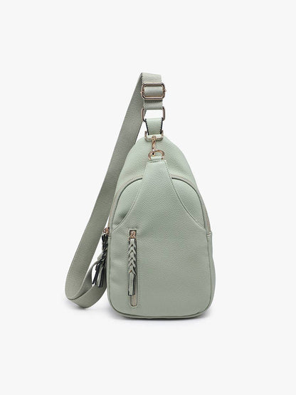 Nikki Dual Compartment Crossbody Sling Bag