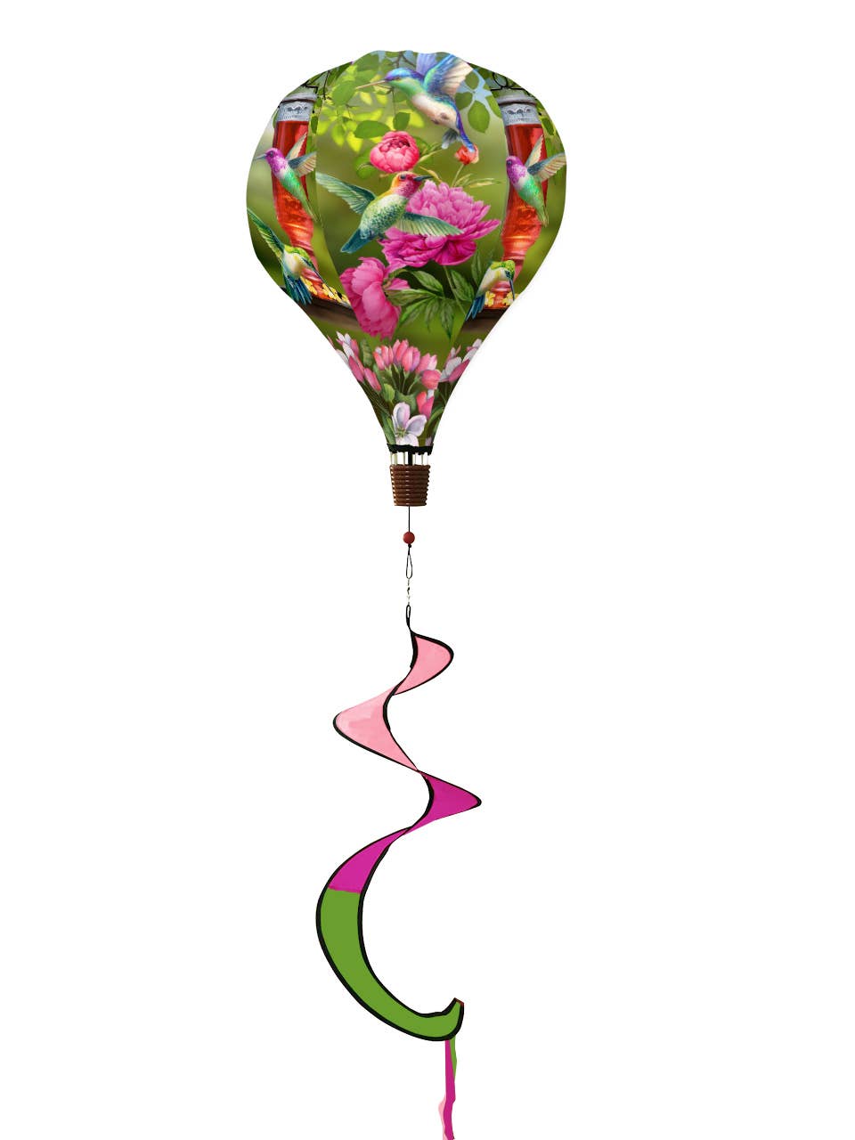 Briarwood Lane - Deluxe Hummingbird Feeder Hot Air Balloon Spinner