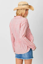 April Washed Peplum Jacket