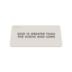 ZOX - God Is Greater Bible Verse Bracelet