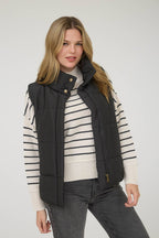 Misty SOLID ZIP UP PUFFER VEST