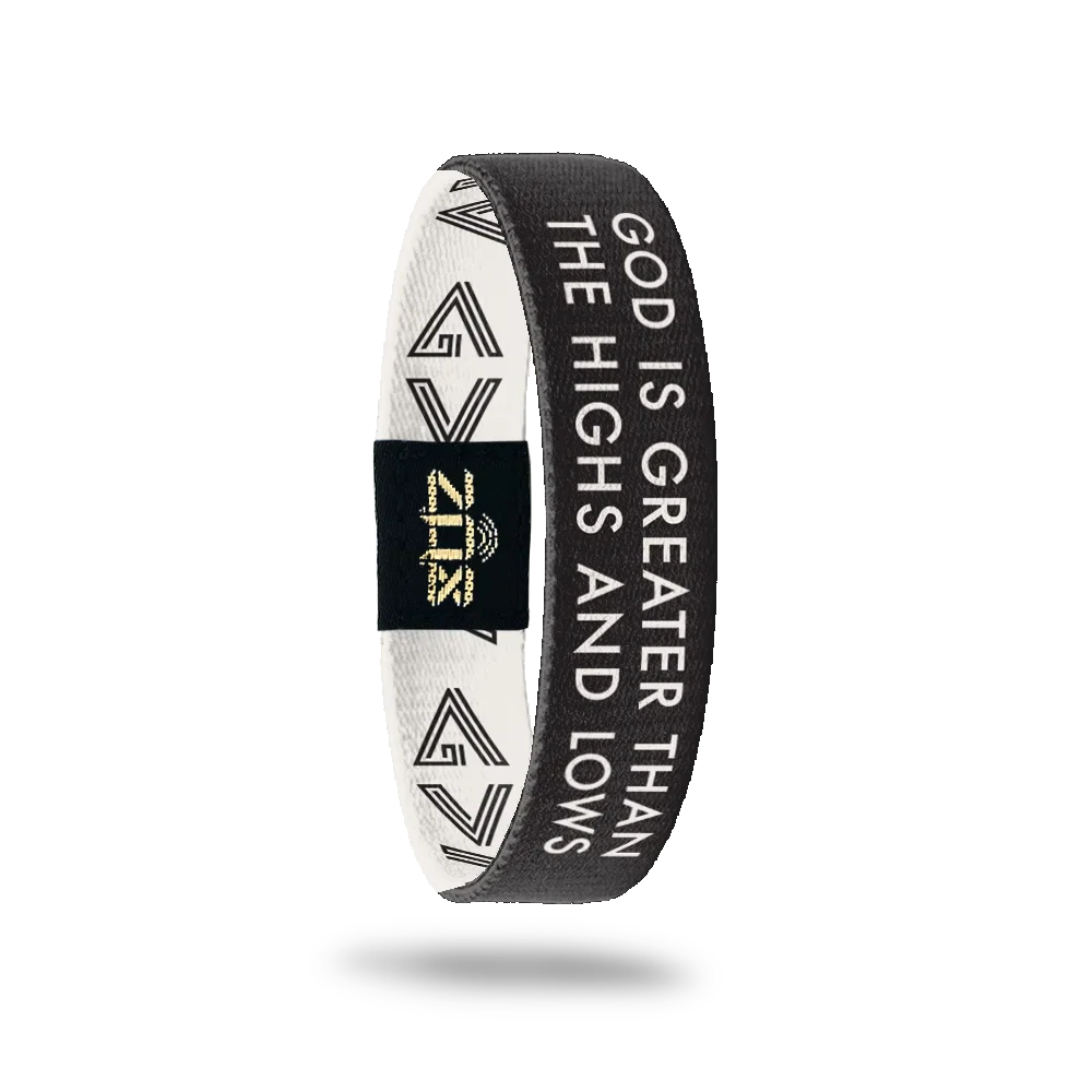 ZOX - God Is Greater Bible Verse Bracelet