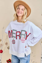 Merry Christmas Sweatshirt – Festive Holiday Pullover