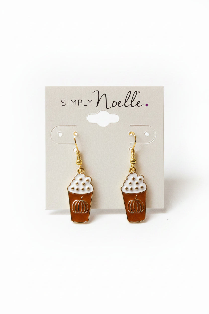 Fall Enamel Earrings