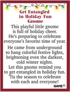 Get Entangled Christmas Gnome