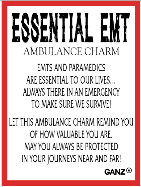 Essential EMT Ambulance Charm