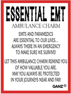 Essential EMT Ambulance Charm