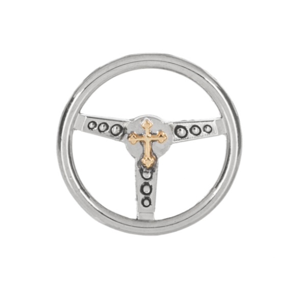 Jesus Takes the Wheel Charms