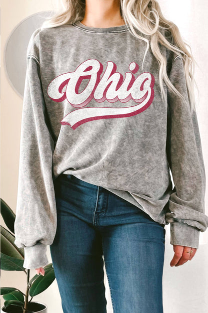 OHIO MINERAL GRAPHIC TERRY SWEATSHIRTS
