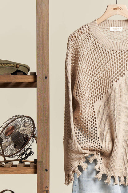 Mello. - Multi Texture Sweater