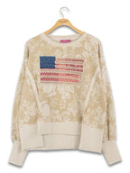 Simply Southern - Washed Flag Pullover