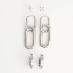 Howard's - Narelle Waterproof Double Linked Hoop Earring Trio
