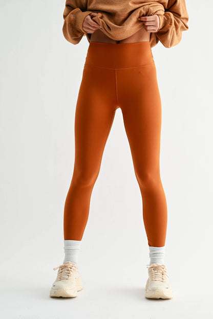 Mono B - Newport FlexForm Foldover High-Waisted Leggings