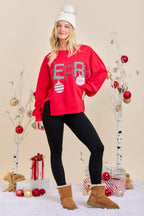 Merry Christmas Sweatshirt – Festive Holiday Pullover