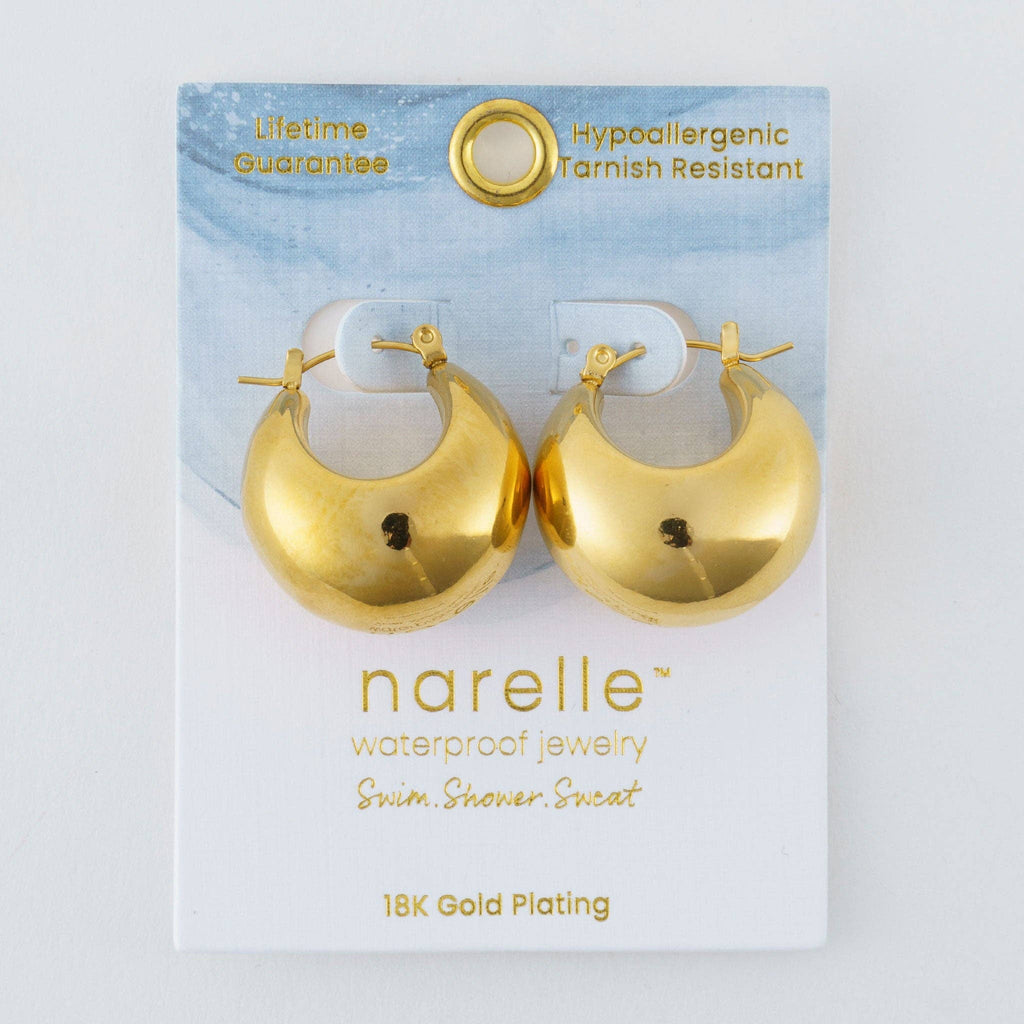 Howard's - Narelle Waterproof Bowl Hoop Earrings